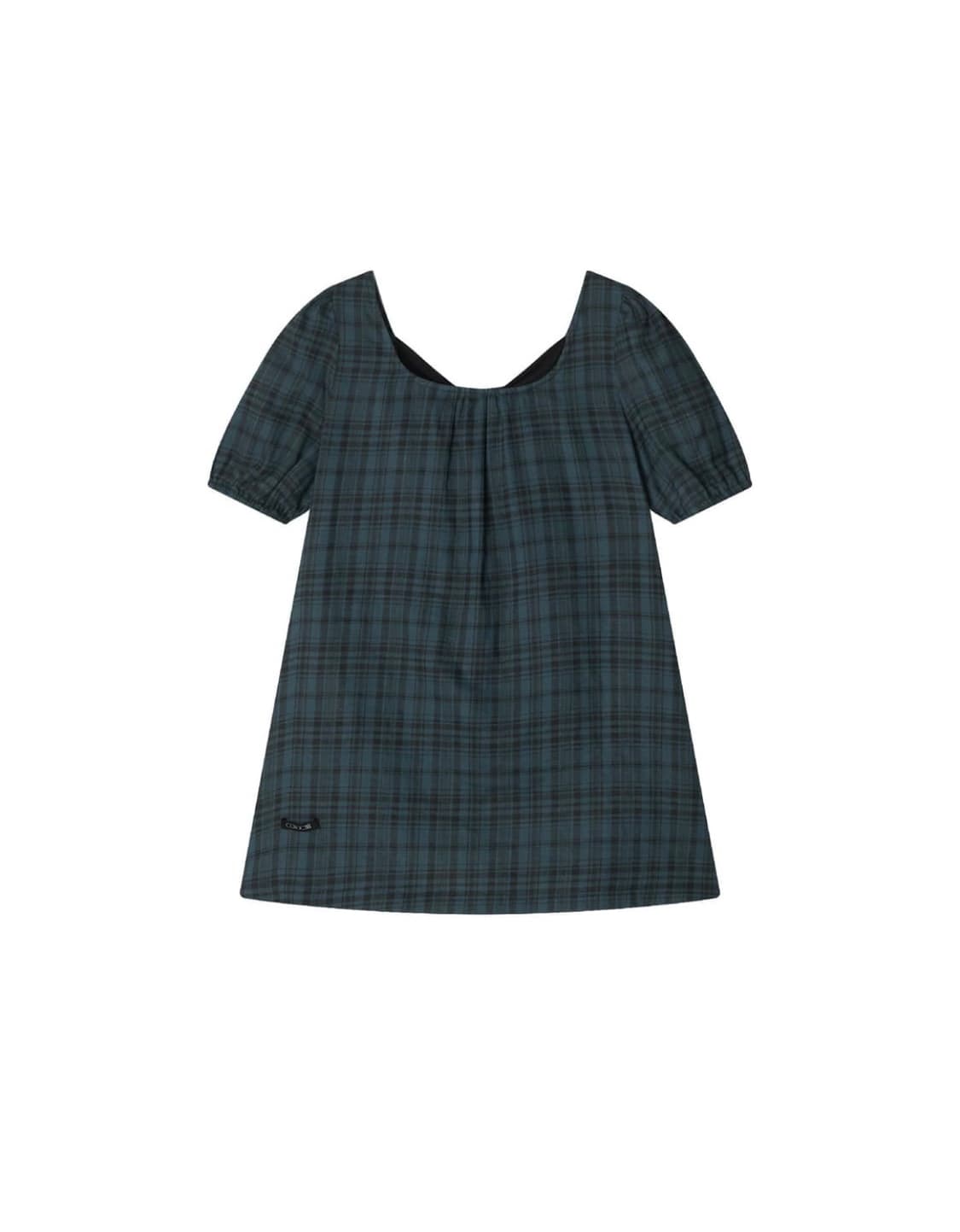 콜로신스 체크 블라우스 상품이미지1