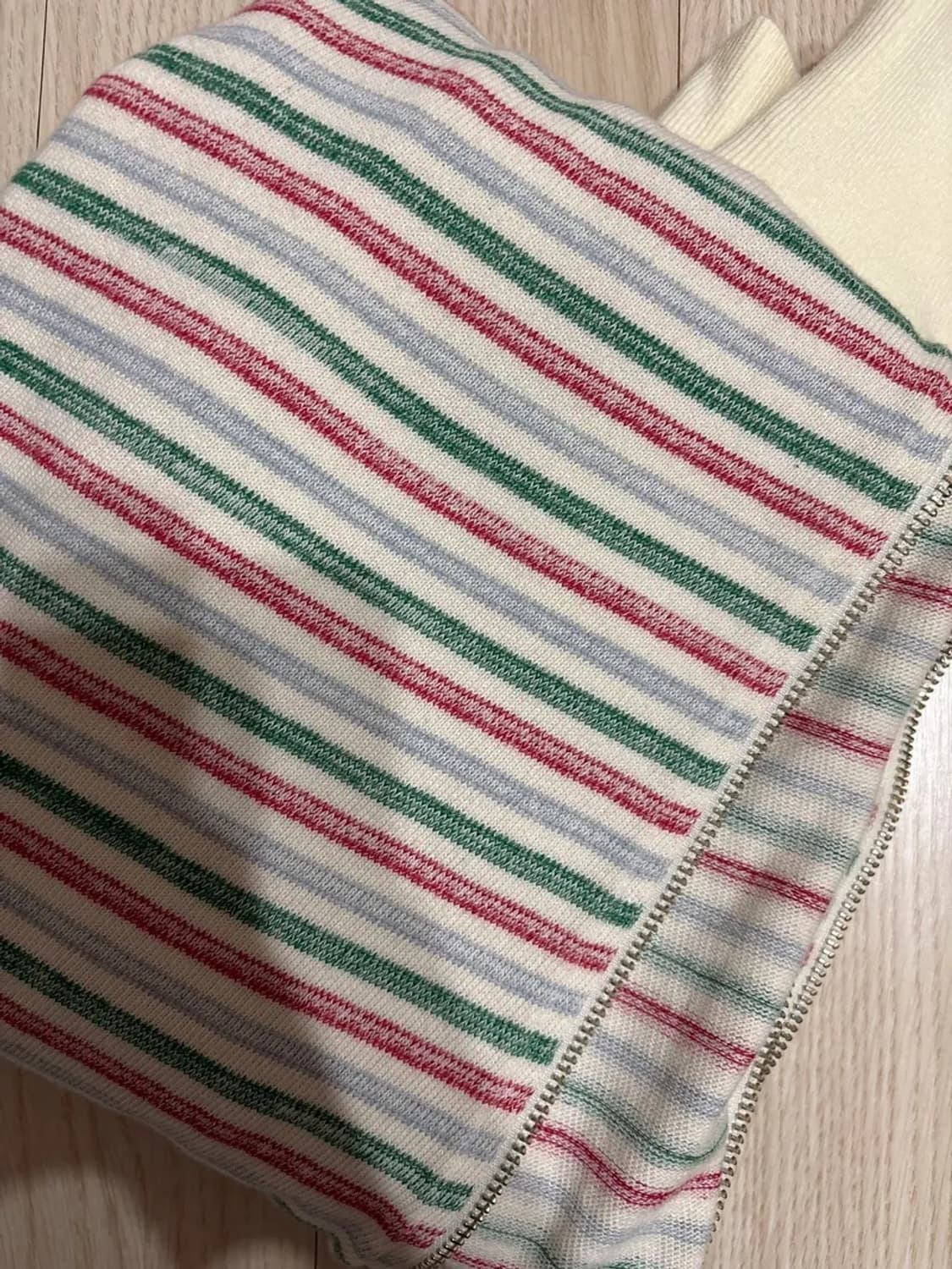 Kimaura 스트라이프 집업 후디 상품이미지4