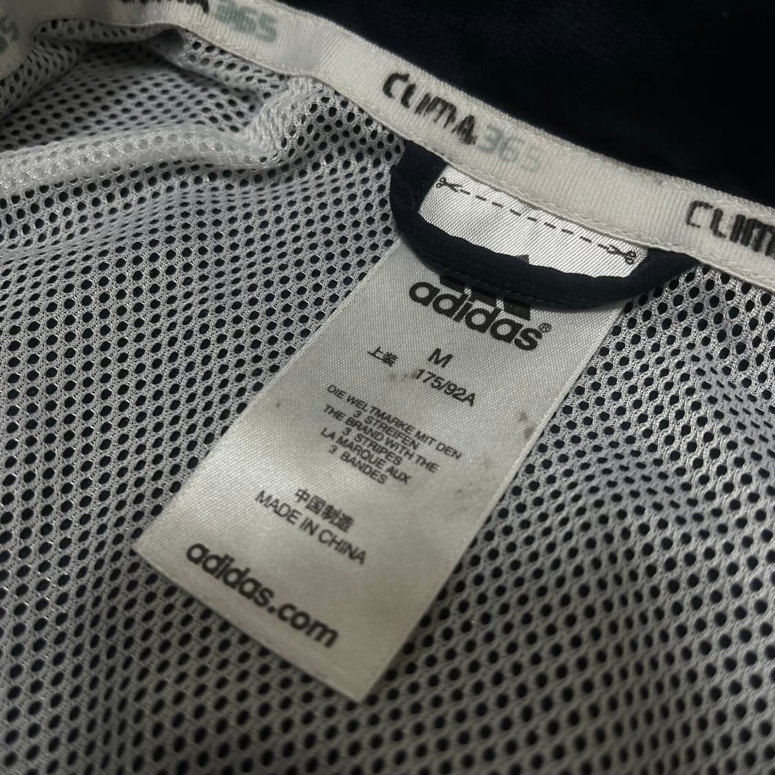 아디다스 퍼포먼스 로고 트랙탑 바람막이 져지 자켓 M/95 상품이미지8