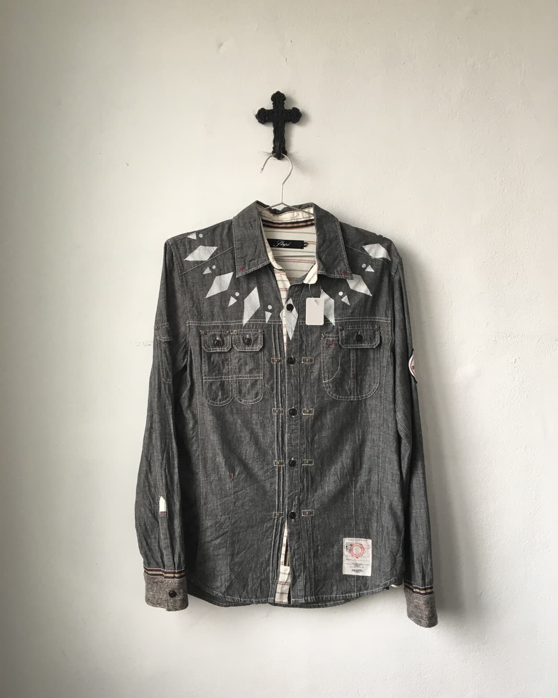 Native mood printing shirt 상품이미지2