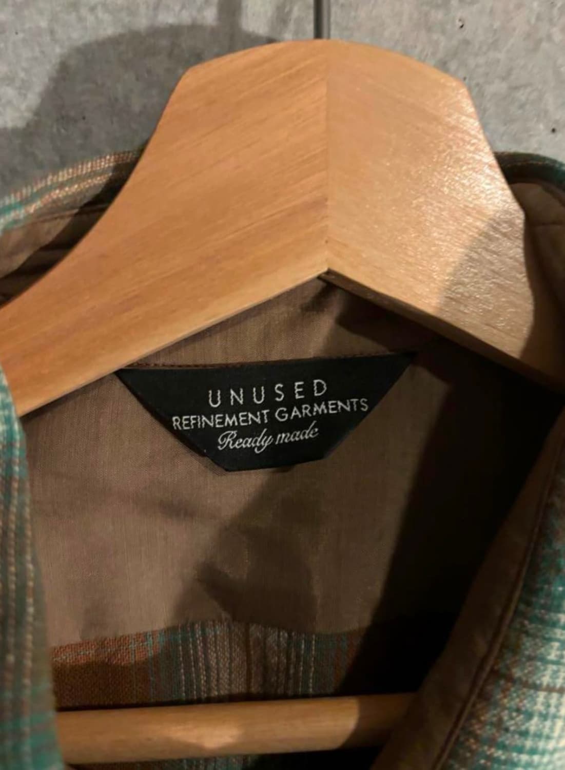 언유즈드 옴브레 체크 웨스턴 플란넬 셔츠 상품이미지3