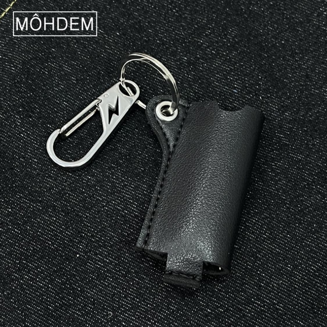 [Unisex] 라이터 가죽 케이스 클립 키링 열쇠고리 상품이미지2