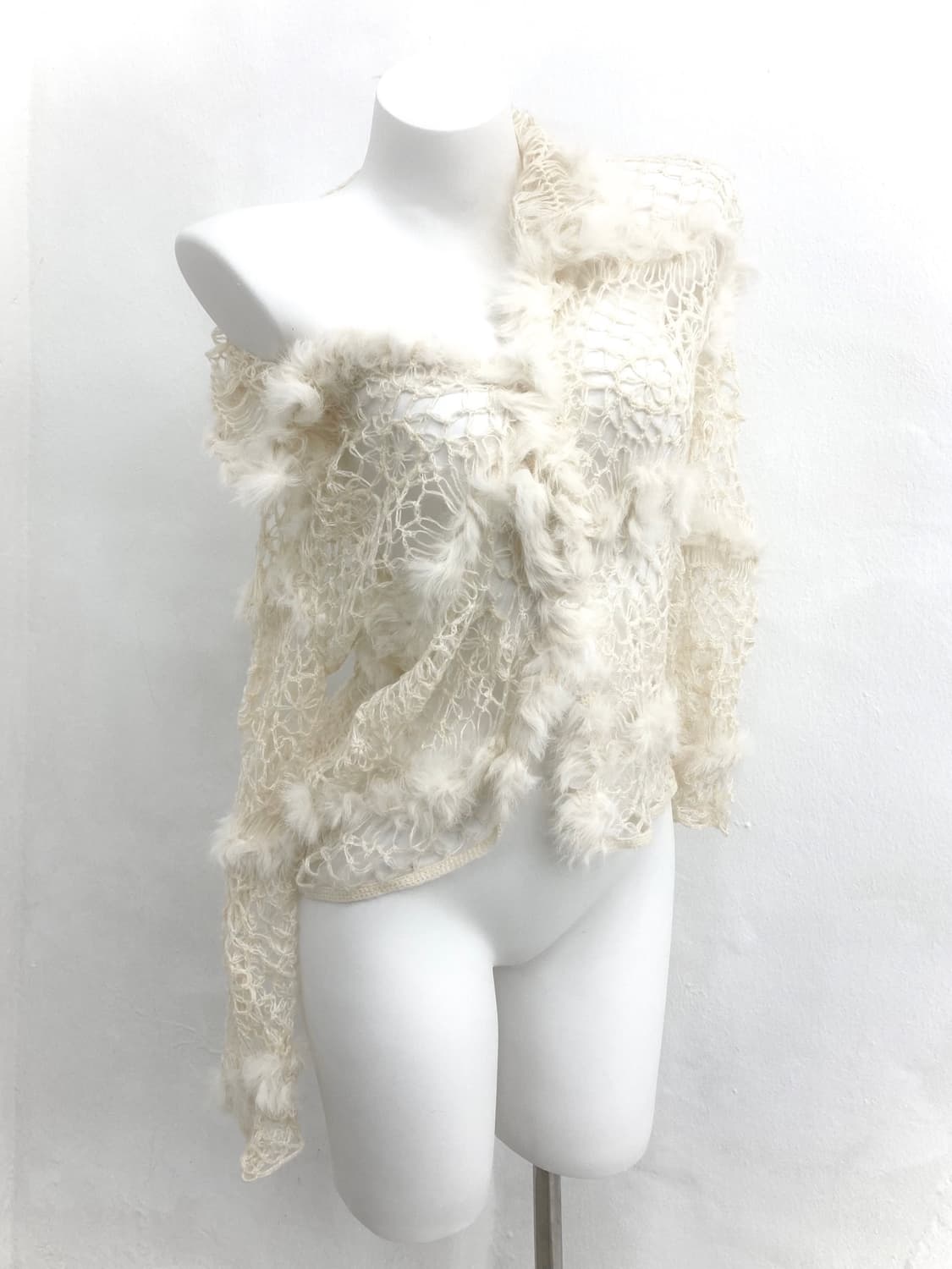 Crochet fairy fur Cardigan 상품이미지2