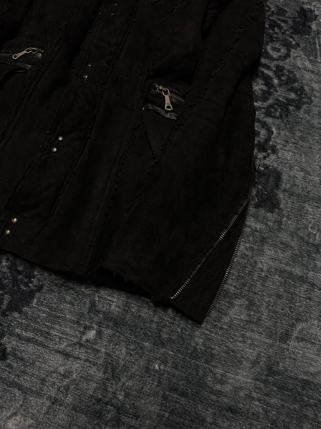 Civarize 00s vkei trimming fur hood jack 상품이미지6