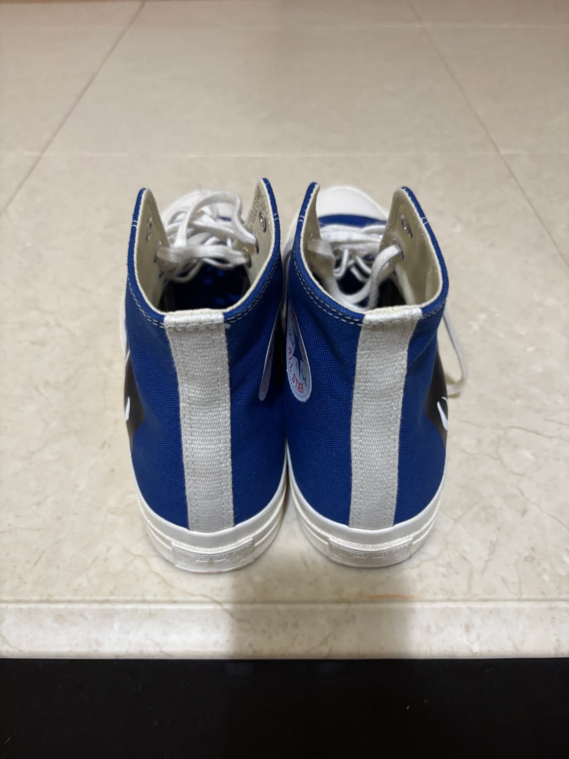 콤데가르송 컨버스 척70 하이 블루 상품이미지2