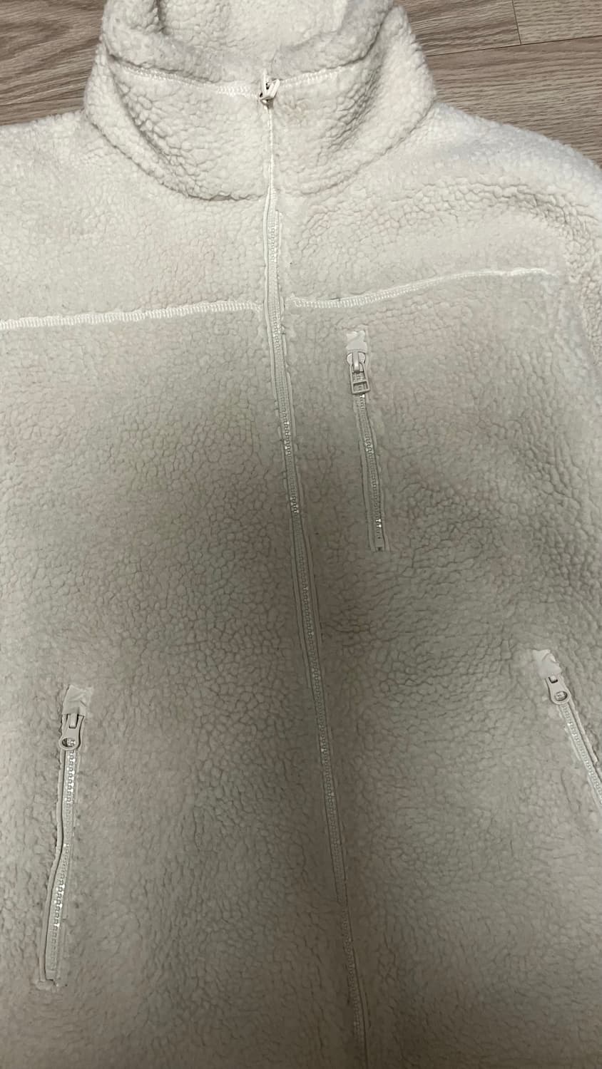 스파오 아이보리 후리스 S 상품이미지2