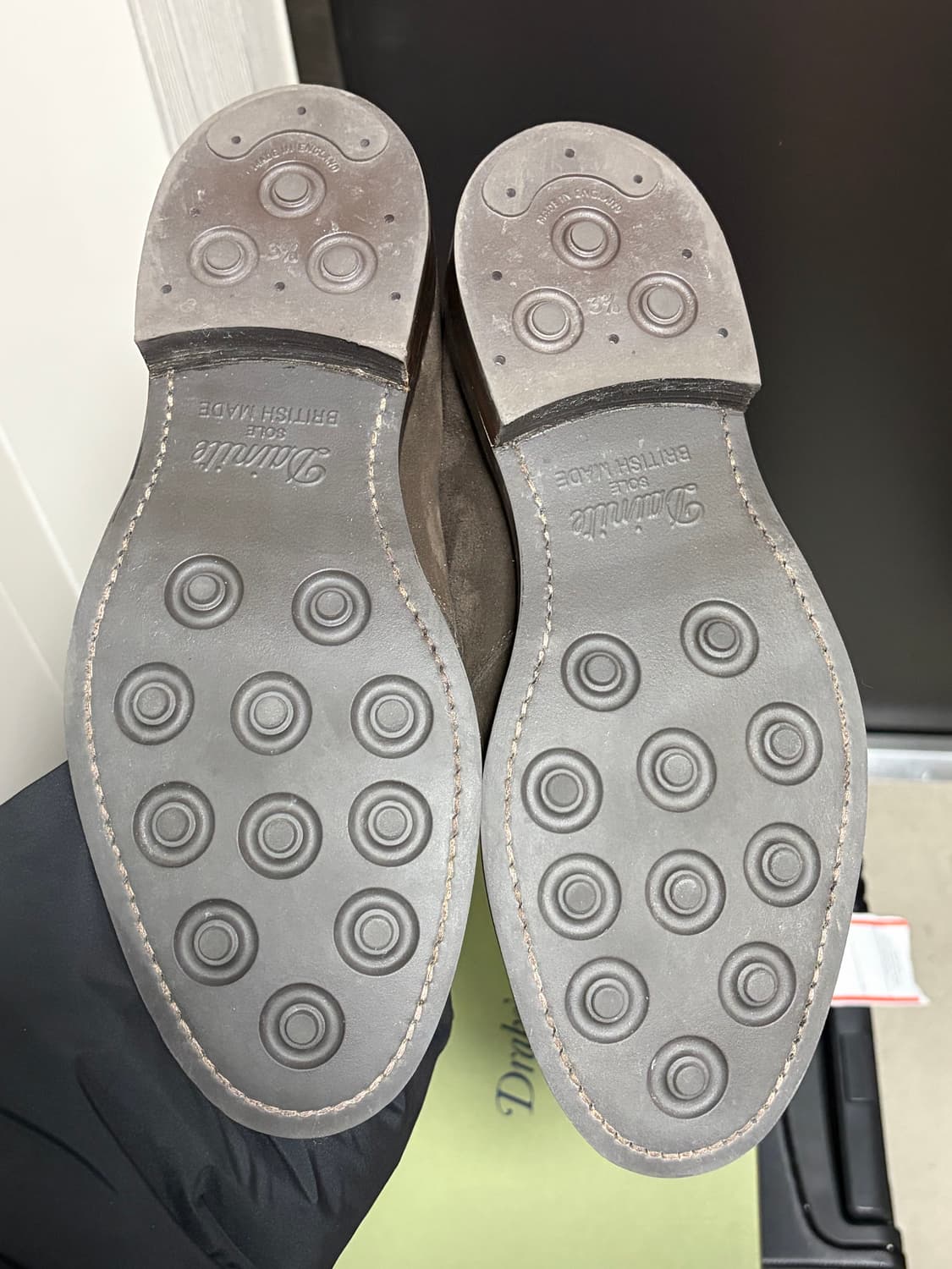 (270) 드레익스 스웨이드 머피 처카부츠 다크브라운 판매 상품이미지3