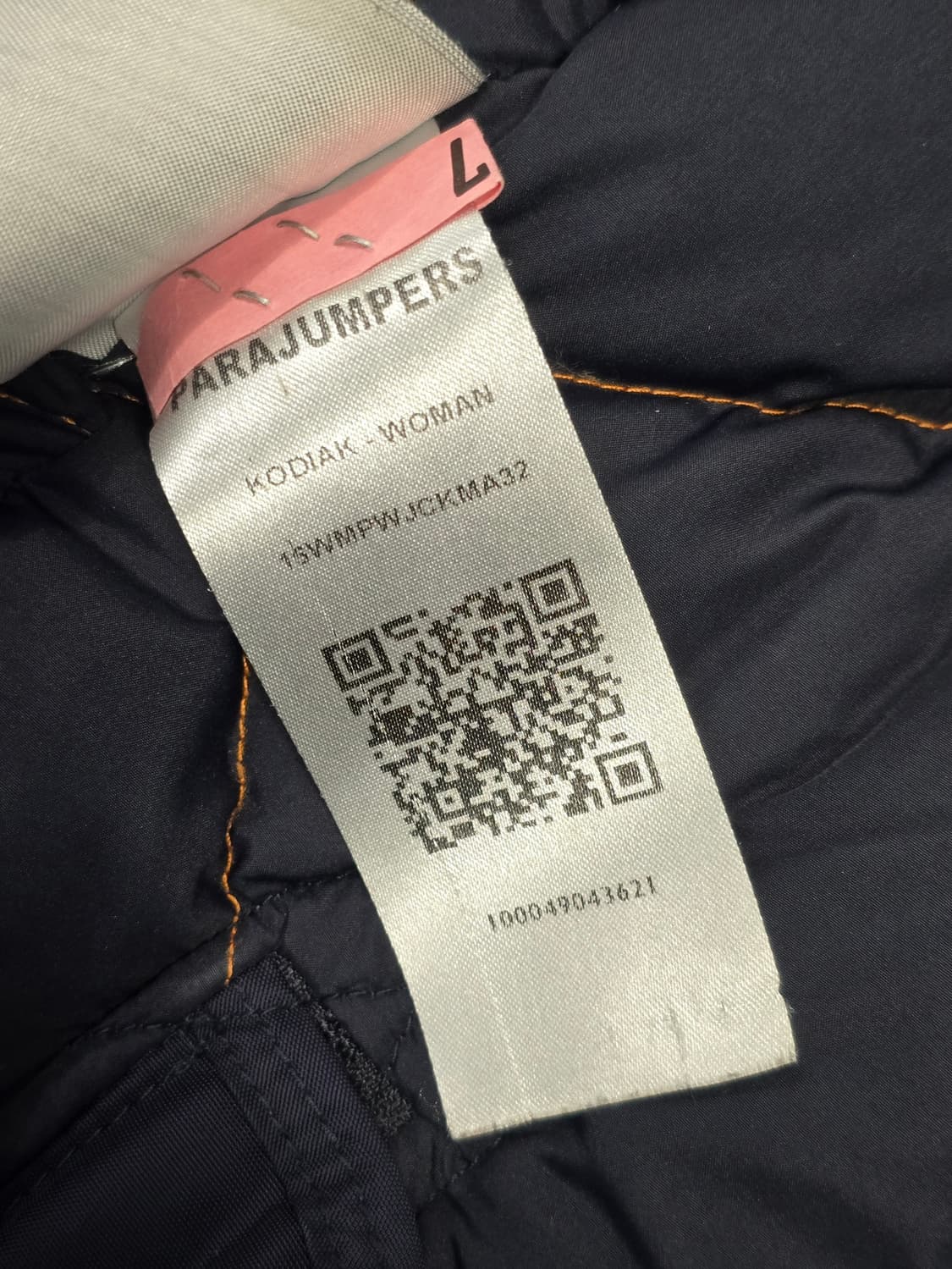 PJS 파라점퍼스 코디악 네이비 패딩 S 상품이미지8