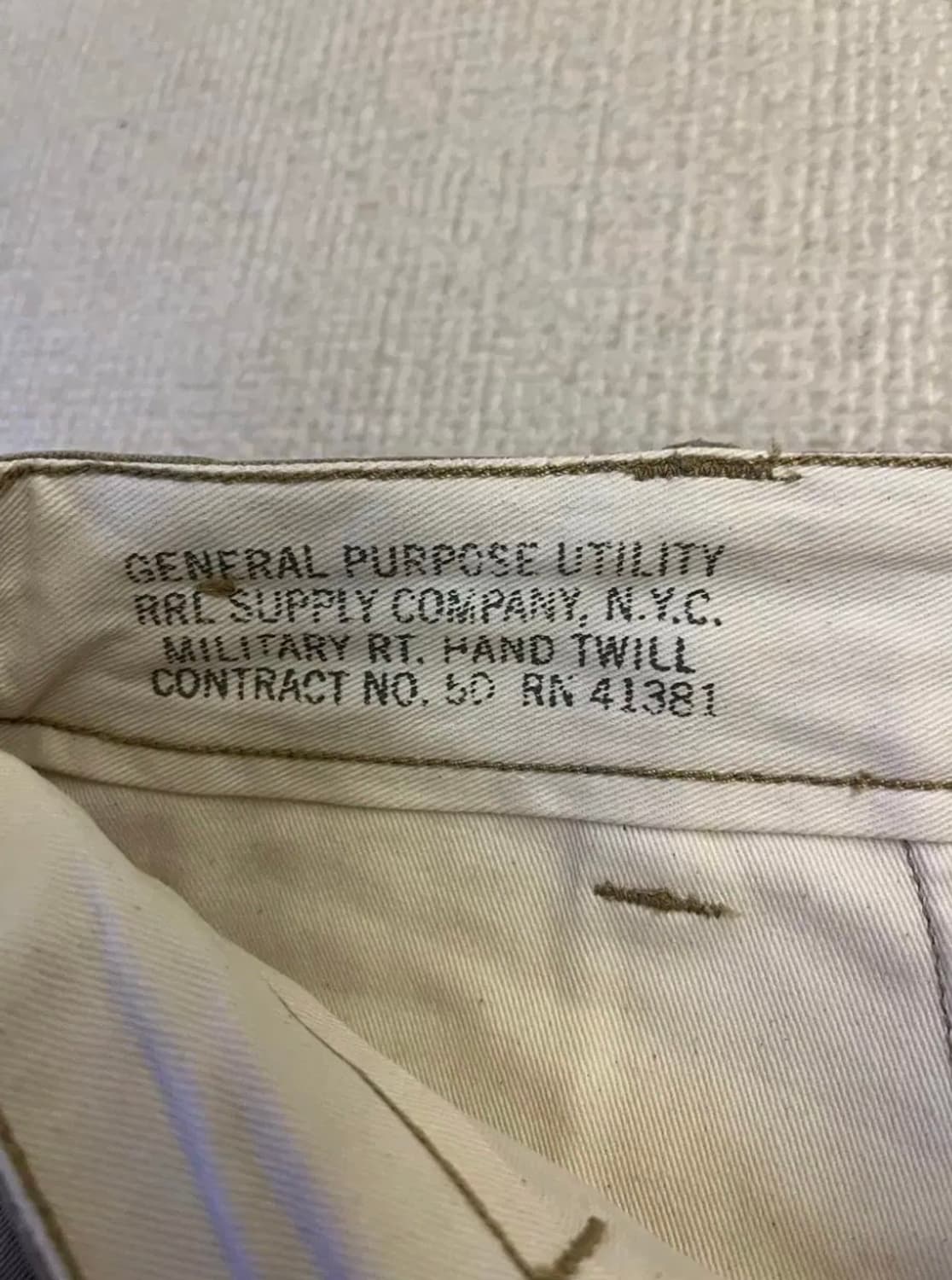 RRL OFFICER’S CHINO PANTS 상품이미지6