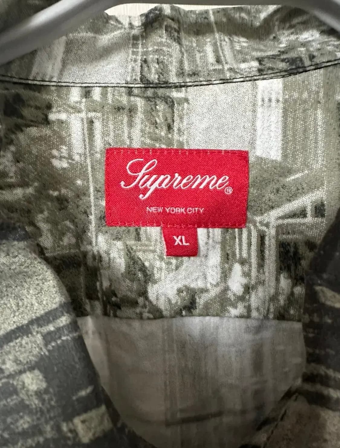 슈프림 무하마드 알리 집업 셔츠 XL 상품이미지2