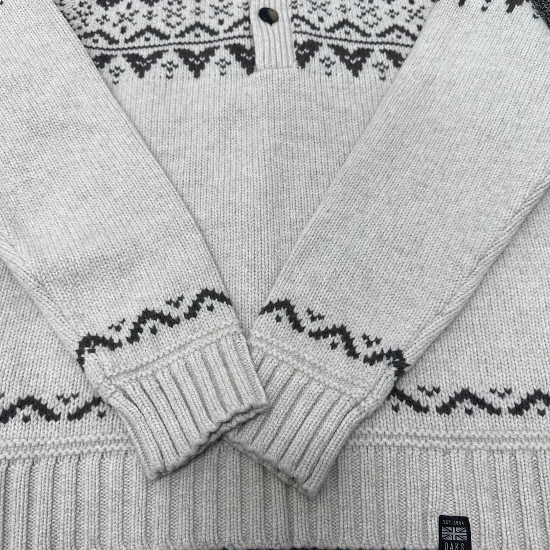 DAKS 닥스 울 노르딕 니트 105(XL) 상품이미지4