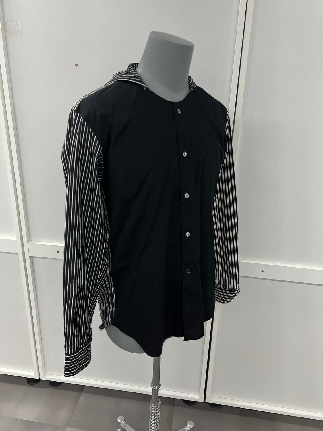 꼼데가르송 옴므 플러스 후드 도킹 셔츠 상품이미지4