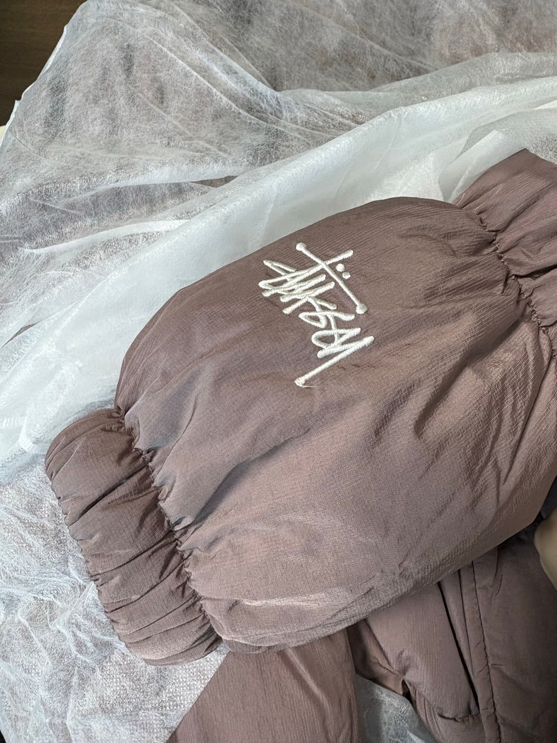 (실사O) 스투시 립스탑 다운 퍼퍼 패딩 사이즈xs 상품이미지9