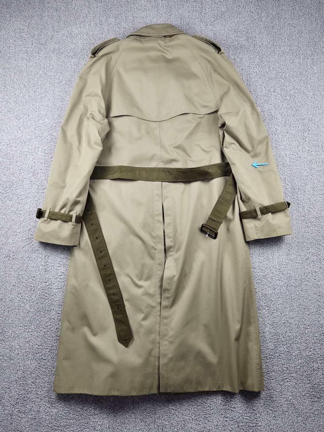 버버리 노바체크 헌팅트림 트렌치 코트 ( 40 ) / 10593 상품이미지3