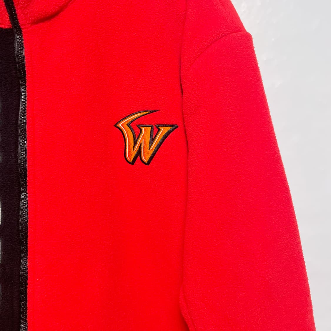 다이나핏 SK 와이번스 플리스 자켓 레드 상품이미지2