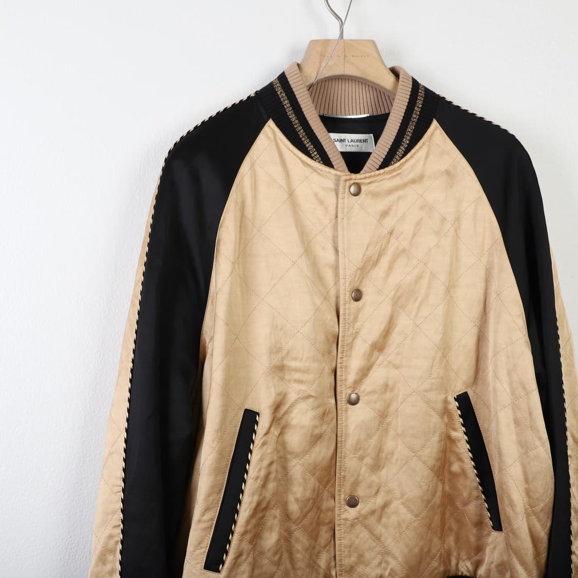 52 / Saint Laurent 생로랑 퀼팅 테디 자켓 상품이미지3