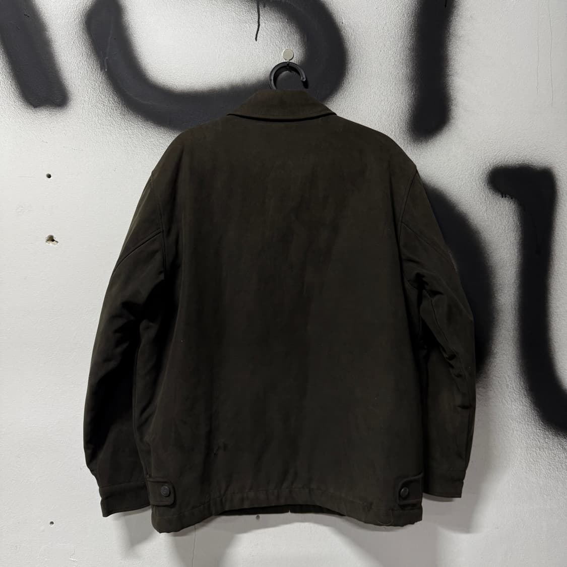 VTG 빈티지 스웨이드 싱글 집업 스윙탑 봄버 자켓 상품이미지2