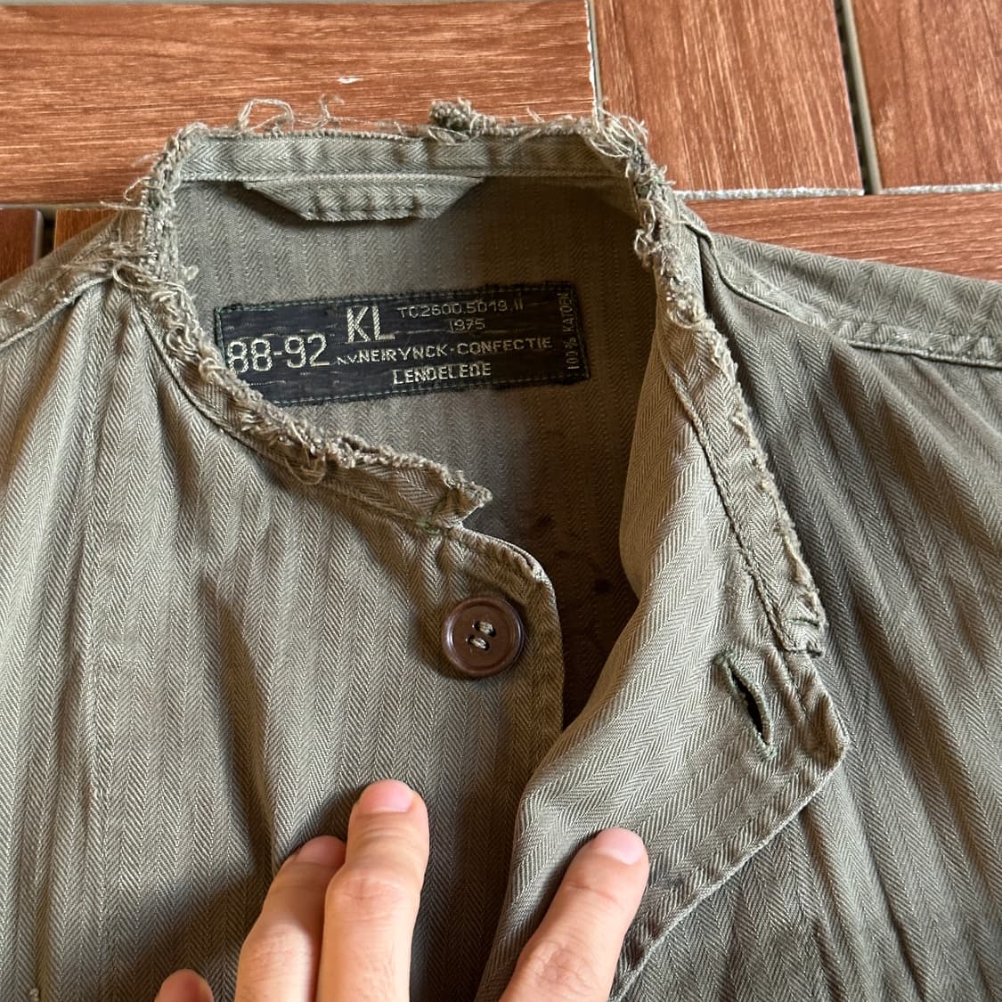 70‘s M43 dutch hbt field jacket 상품이미지4
