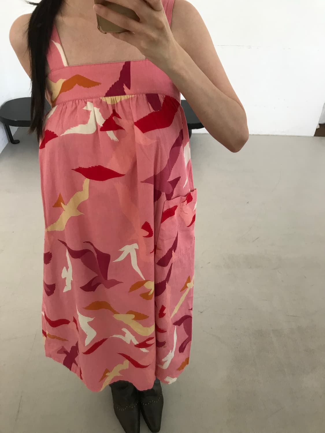vintage pink pocket one-piece 상품이미지8