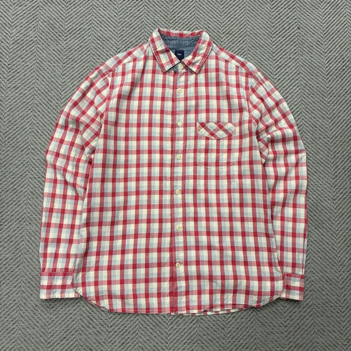 갭 체크 셔츠 v2394 상품이미지1