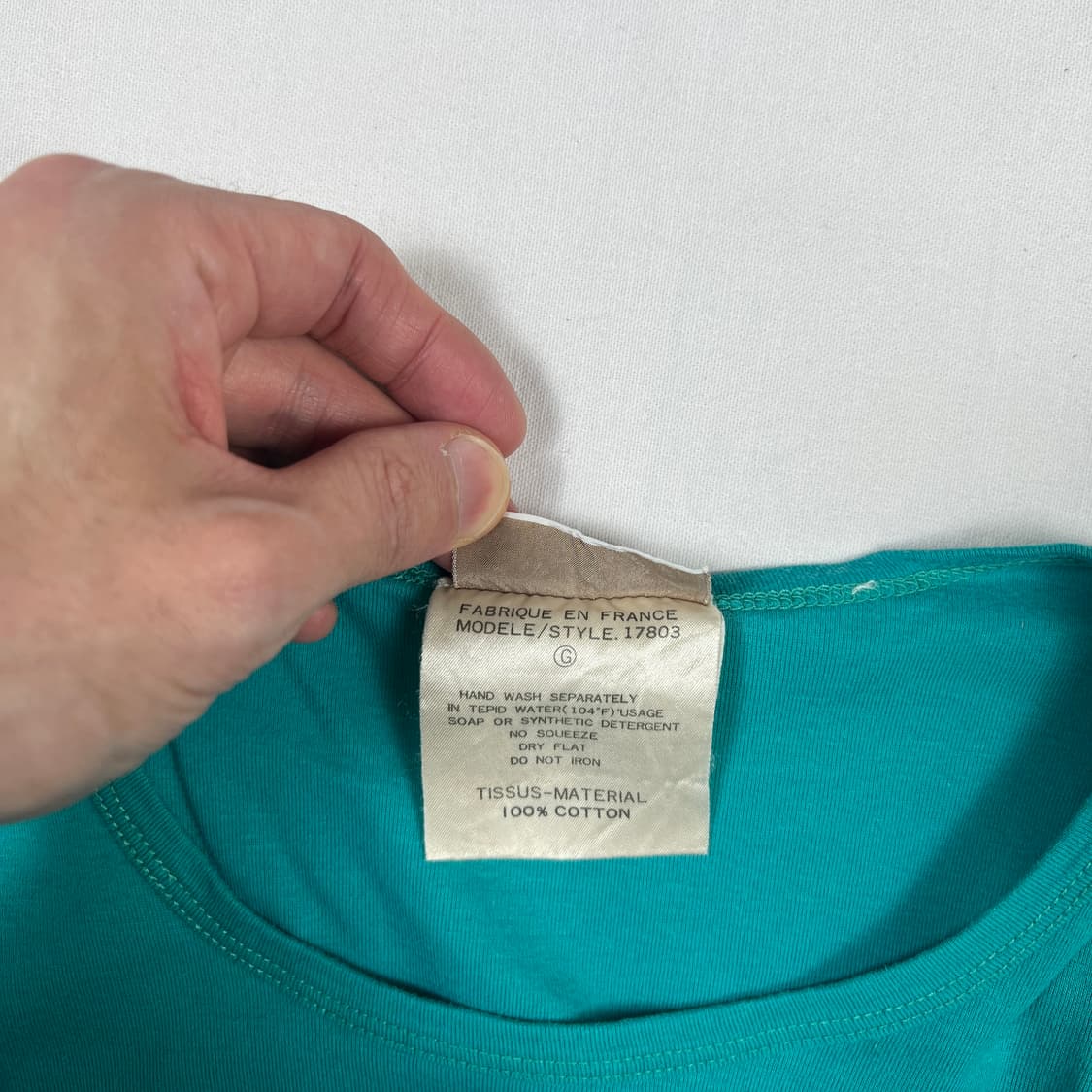 80‘s 꾸레주 꾸레쥬 courreges 로고 반팔티 상품이미지6