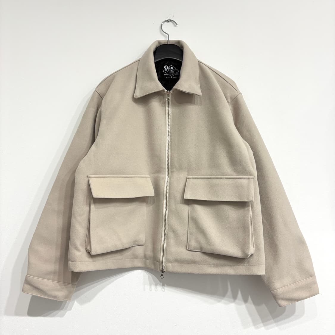 [새상품] 모직 투웨이 누빔자켓 2컬러 상품이미지1