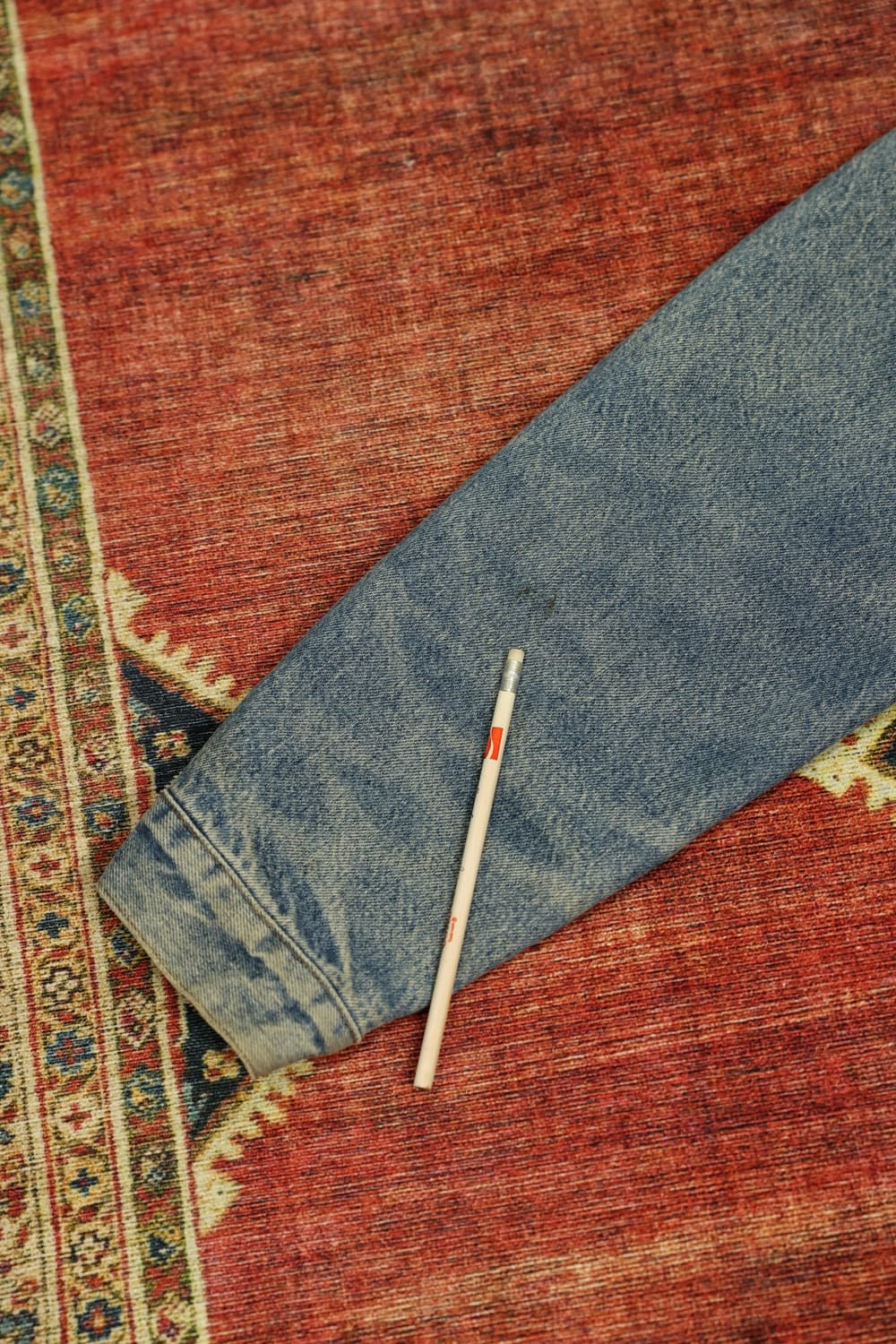 80s 빈티지 리바이스 체크 안감 트러커자켓 판매 상품이미지5