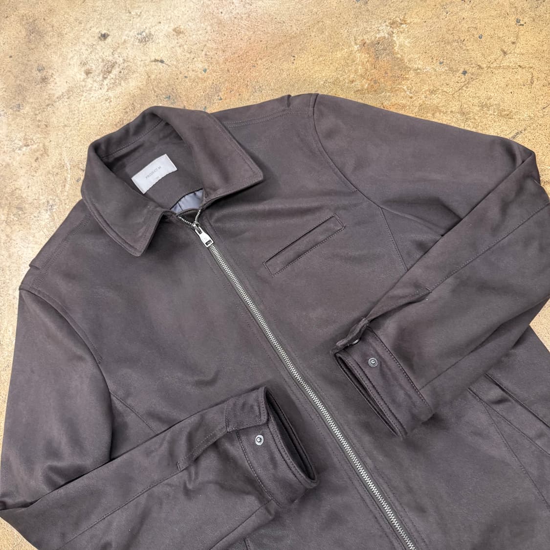 [정품/100] 프로젝트M 스웨이드 자켓 b8 상품이미지1