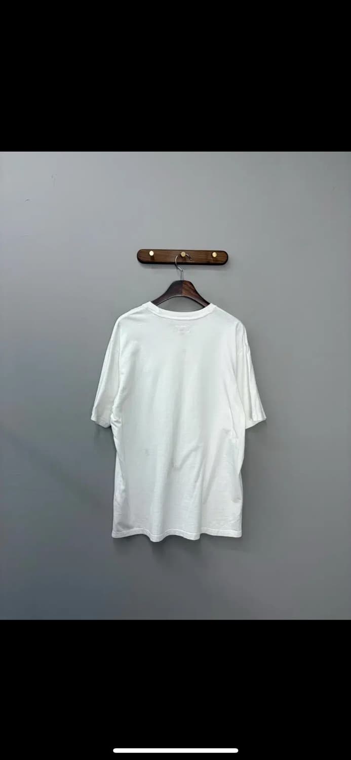 슈프림 스몰로고 화이트 오버핏 반팔 H1459 상품이미지4