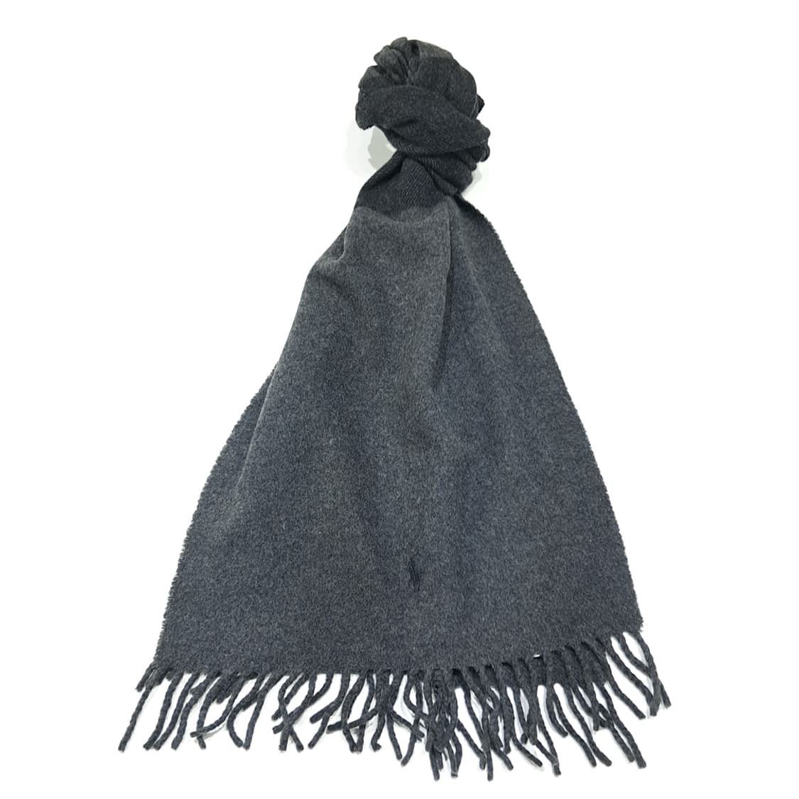 MX607 폴로 00s 이태리판 울 스트라이프 차콜그레이 머플러목도리 상품이미지1