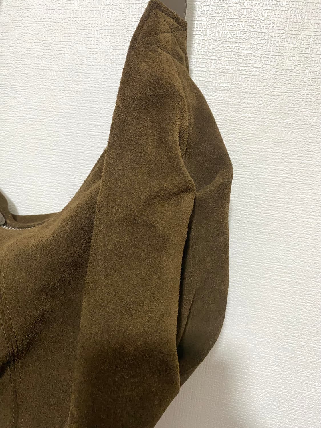 낫띵리튼 브라운 Ht 스웨이드 숄더백 상품이미지4