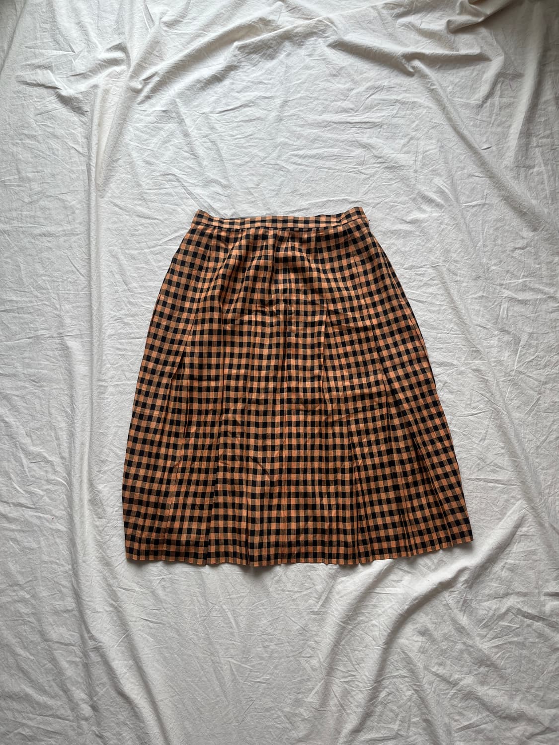 Vintage 빈티지 체크 스커트 상품이미지1