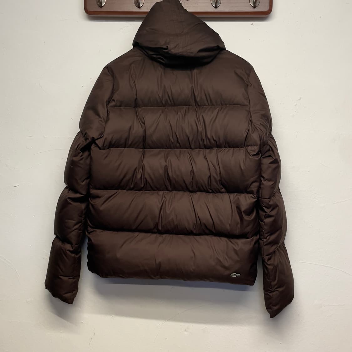 아디다스 (우먼) 브라운 덕 다운  숏 패딩   상품이미지5