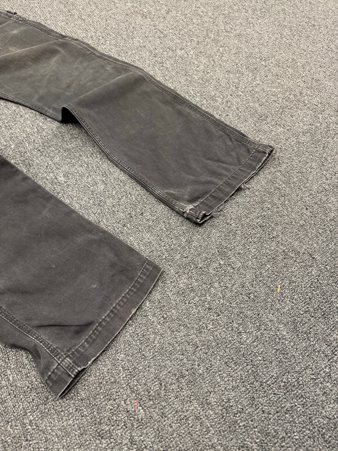 칼하트 빈티지 싱글니 블랙 워크팬츠 상품이미지3