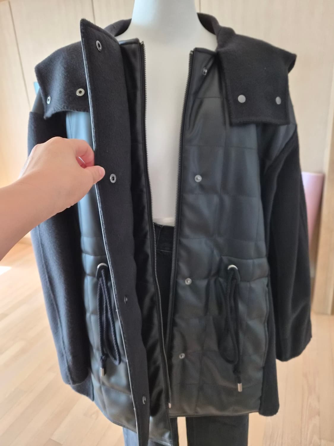 시스템 울 코트 상품이미지4