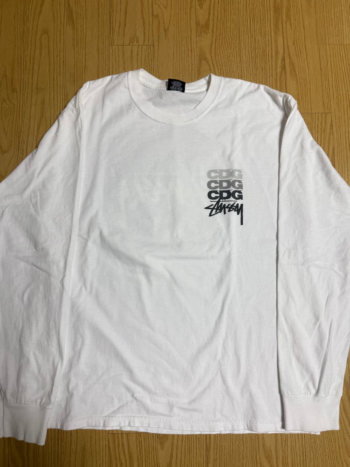 [L]스투시x꼼데가르송 롱 슬리브 상품이미지1