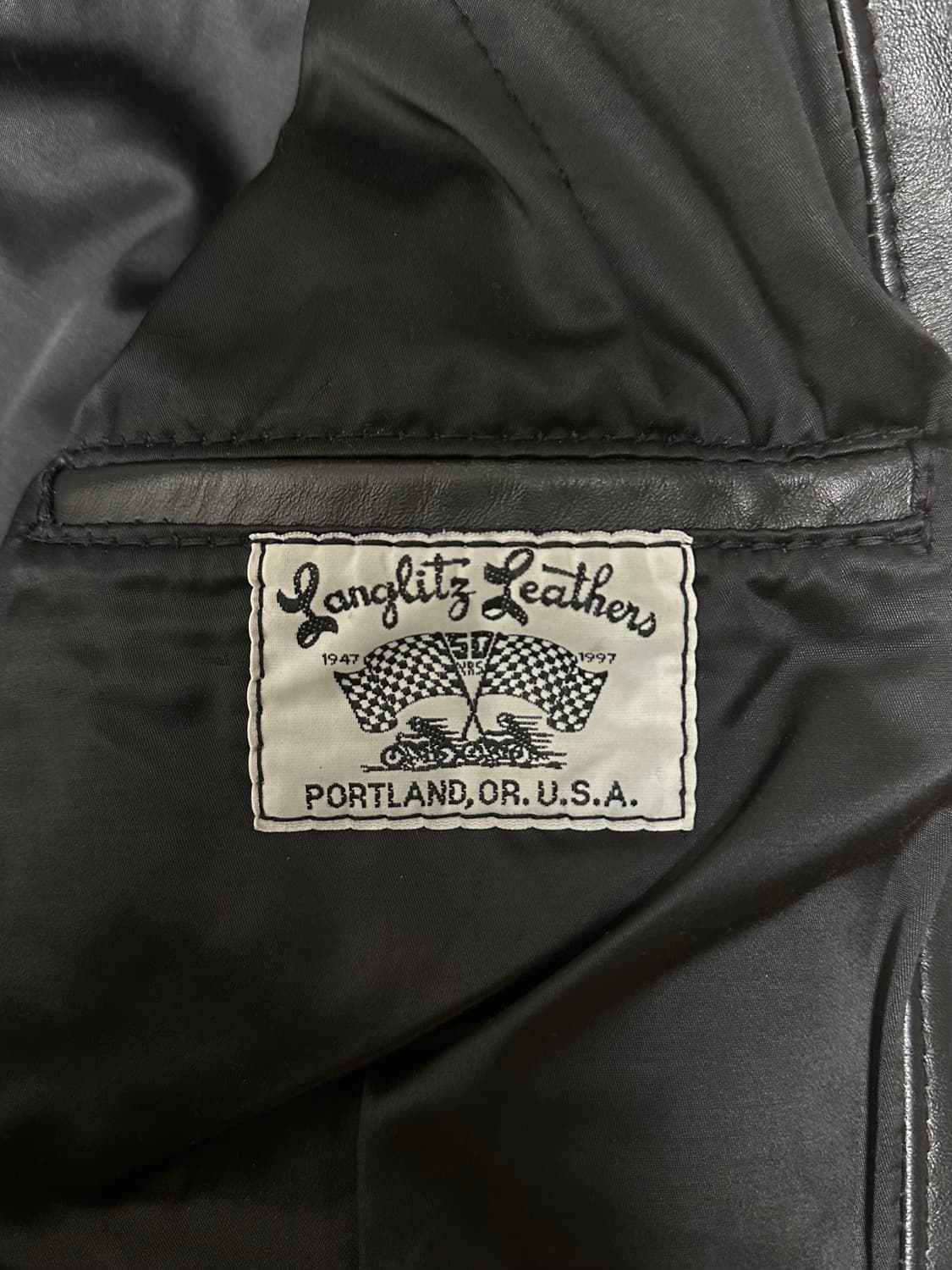 Langlitz Leathers 랑그리츠레더 콜롬비아 자켓 상품이미지9