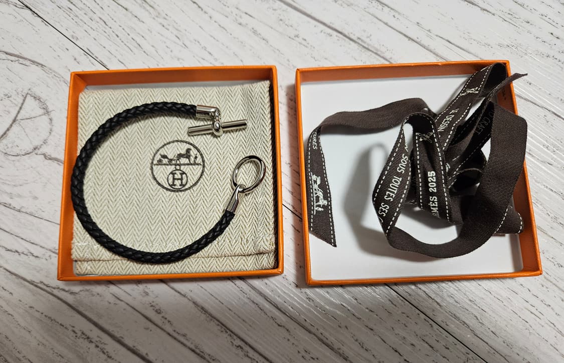 에르메스 글레난 팔찌 블랙 T4 상품이미지1