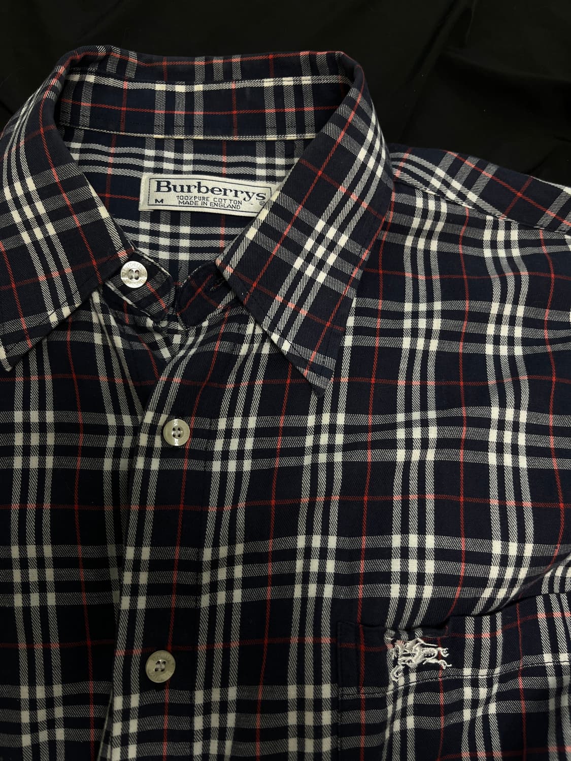 빈티지 버버리 셔츠 상품이미지2