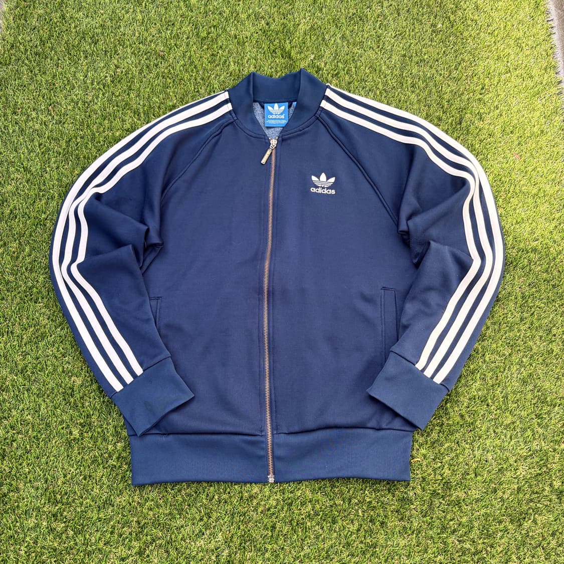 아디다스 슈퍼스타 네이비 트랙탑 져지(M) 상품이미지1