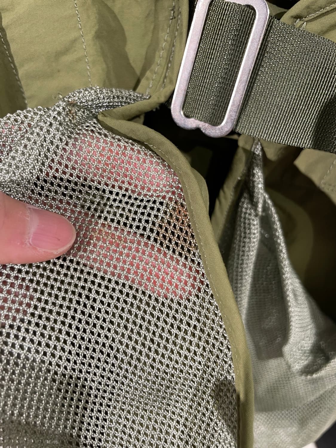 마운틴 리서치 카키 메쉬 필드 베스트 상품이미지8