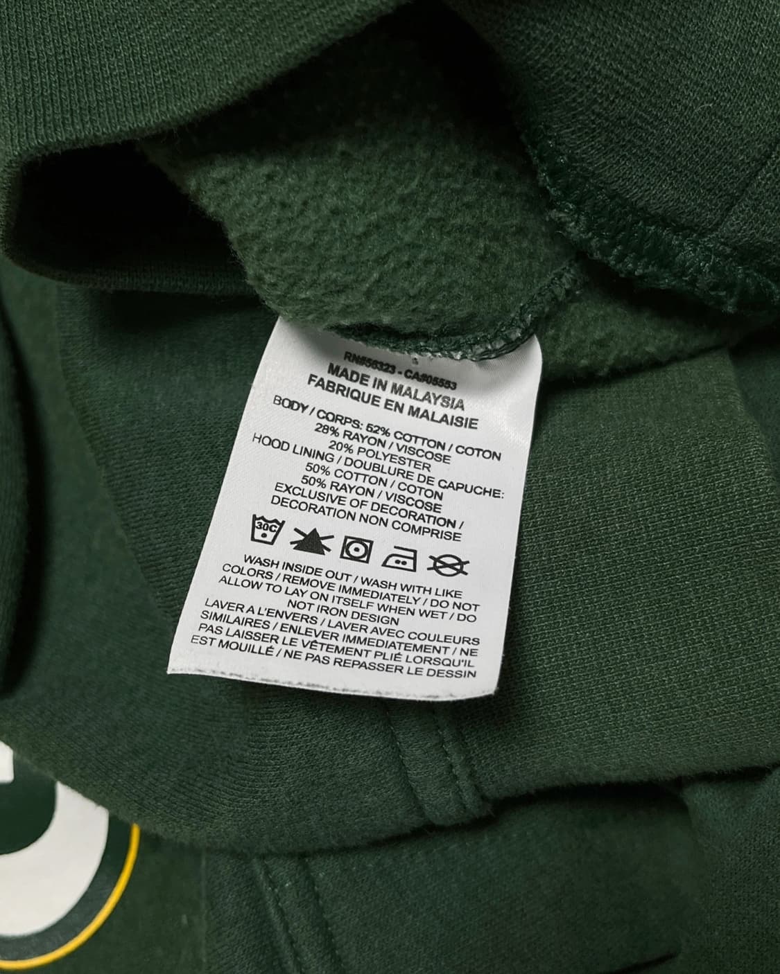 나이키 NFL 스웻 후드티 그린 상품이미지10