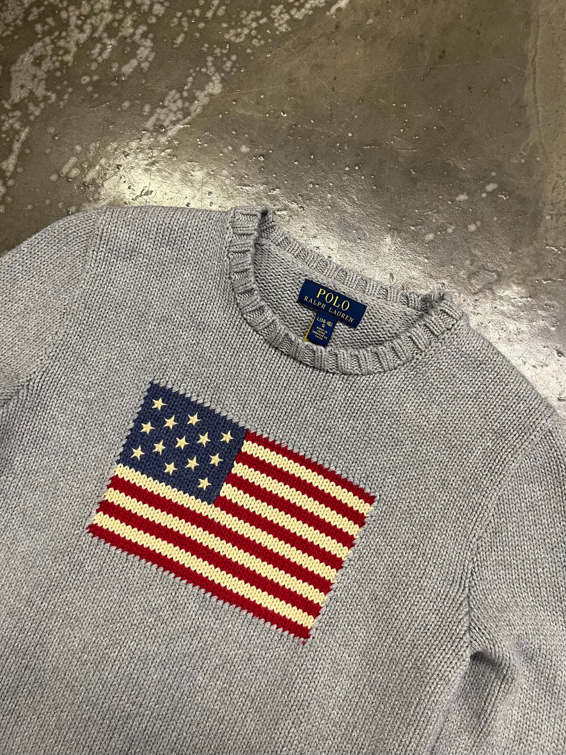 폴로랄프로렌 성조기니트 보이즈L 여성xs 상품이미지2