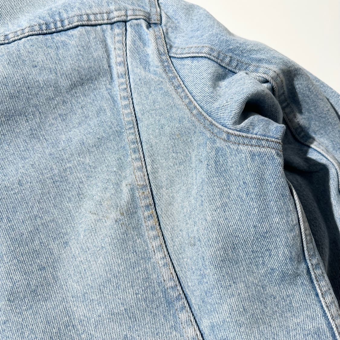 70’s USA 리바이스 오렌지탭 쉐르파 데님 트러커 자켓 상품이미지8