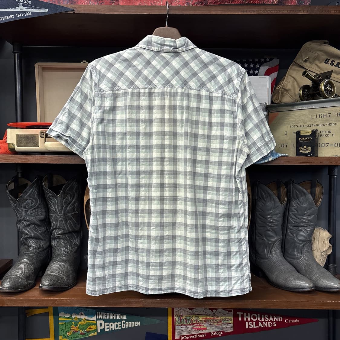 파타고니아 오가닉코튼 라이트 코튼트윌 체크워크셔츠 N1151 상품이미지2