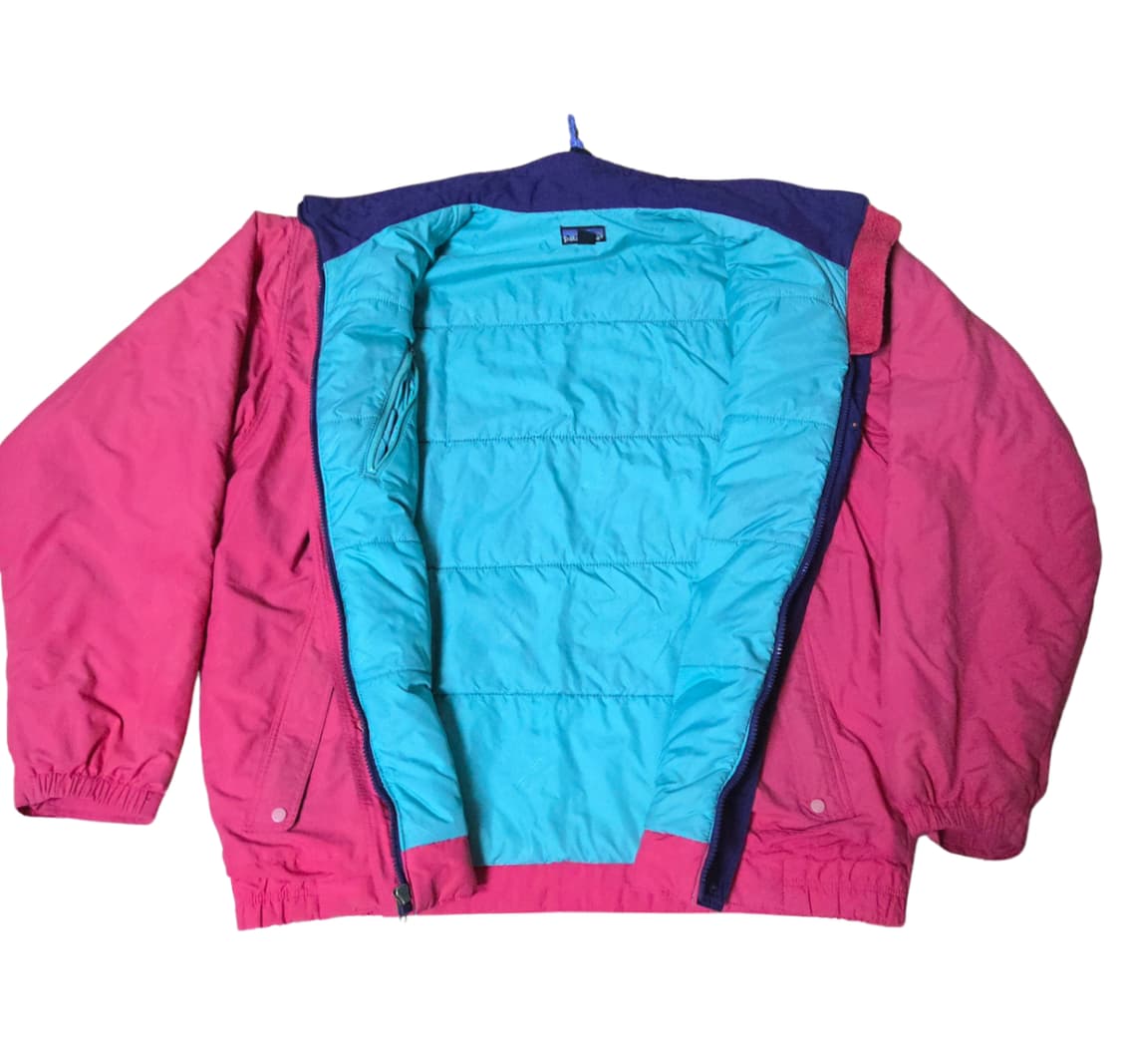 (L)파타고니아 Rare vtg핑크 푸퍼 자켓 상품이미지2
