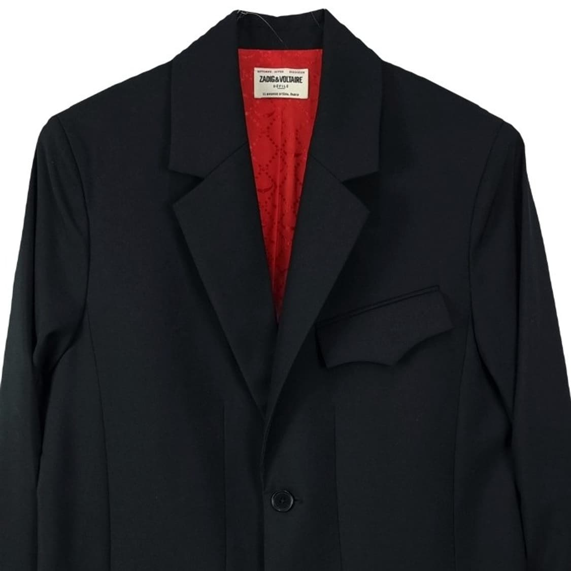 [쟈딕앤볼테르] 투버튼 블레이저 자켓 블랙 P01286 상품이미지4