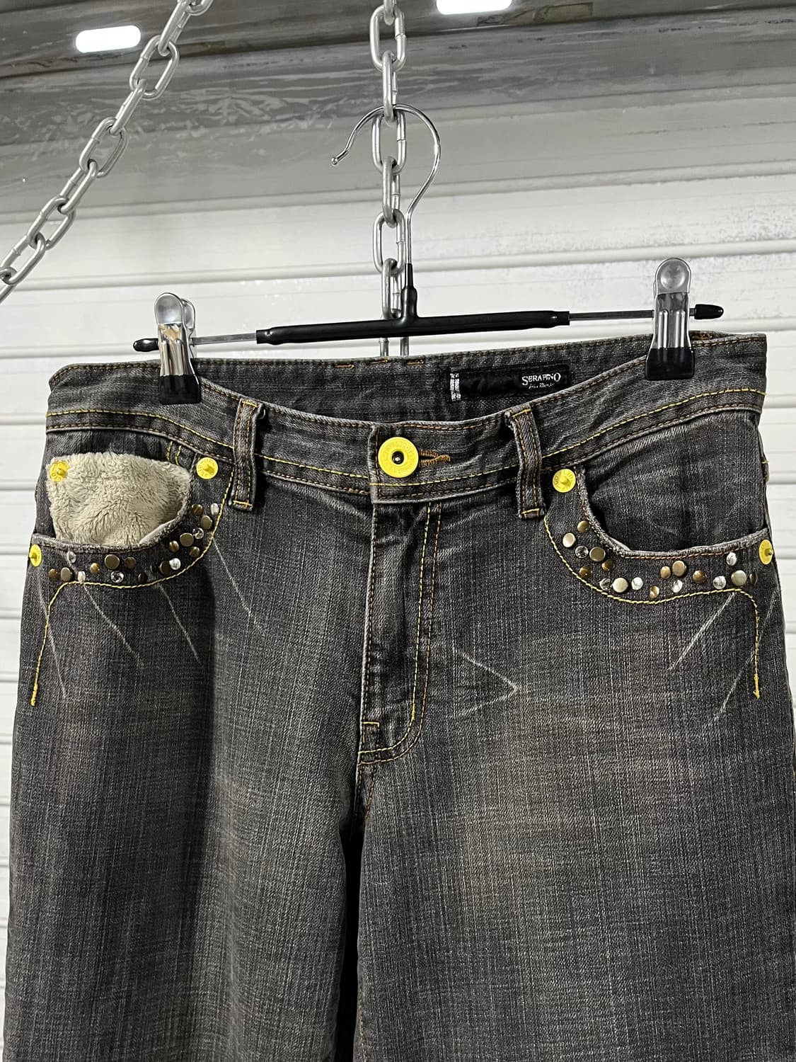 Serafino bell bottom jean 상품이미지5