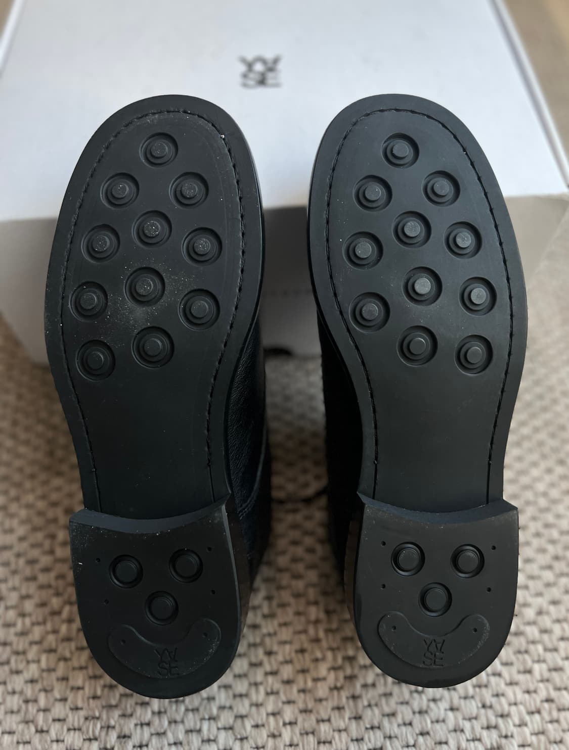 홀리 홀스하이드 컴포트 더비 슈즈 블랙,260 상품이미지9