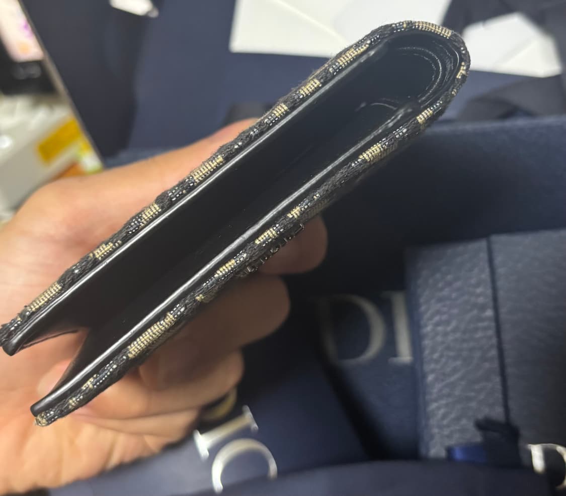 디올 오블리크 반지갑 풀박스 상품이미지6